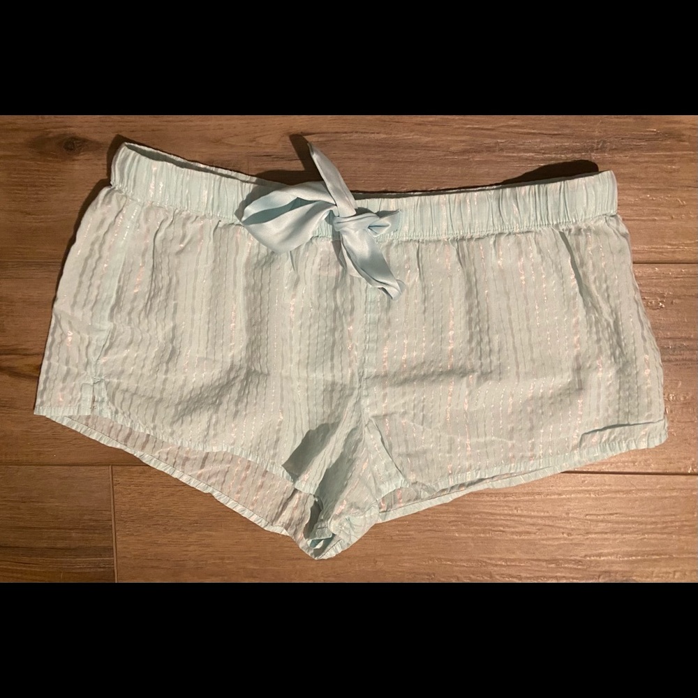 Victoria’s Secret Mint Sleep Shorts